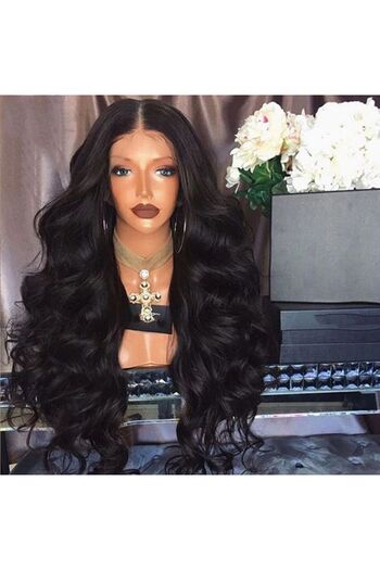 Generic Wig Women's European &amp; American Fashion 13*4 Front Lace Headgear
