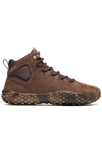 Merrell Wrapt Mid Wp Waterproof Genuine Leather Men's Boots Brown