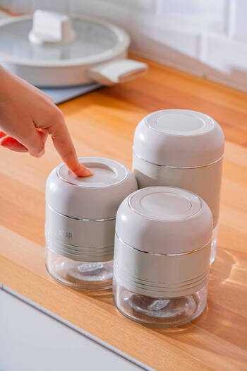 ACAR Orion 3-Piece Spice Jar Set with Vacuum Lid