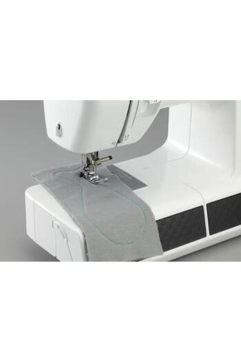 Brother HF37 Sewing Machine, 37 Stitches (White-Black)