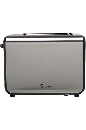 Midea Toaster 2 Slots, 950W With Adjustable Browning Control, Removable Crumb Tray, Automatic Pop Up