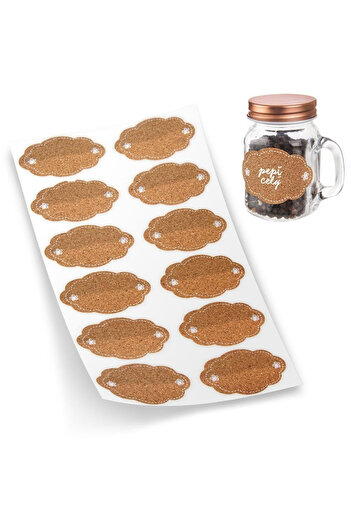 shumee Self-adhesive labels for jars, 12 pcs.