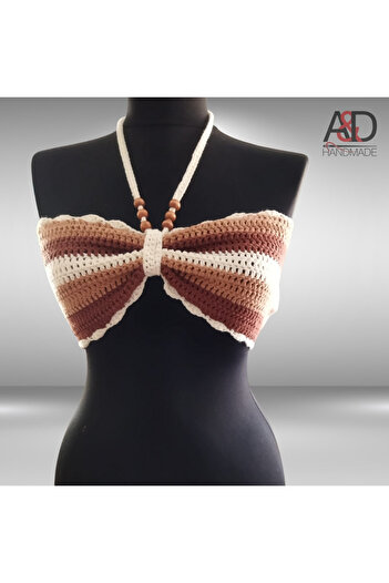 A&D HANDMADE Büstiyer>Plaj giyim>Bikini>Mayo>Coton>Üst Giyim
