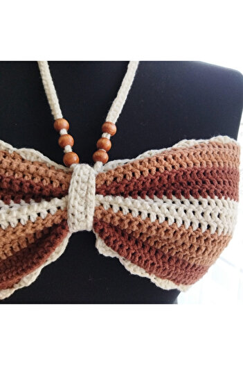 A&D HANDMADE Büstiyer>Plaj giyim>Bikini>Mayo>Coton>Üst Giyim