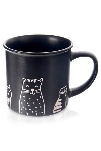 shumee Black Cats Ceramic Mug 500 ml