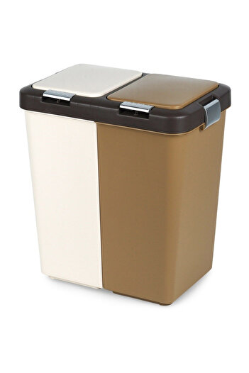 shumee Plastic waste sorting container 2x20 l
