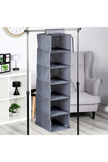 shumee Hanging Closet Organizer with 6 Shelves