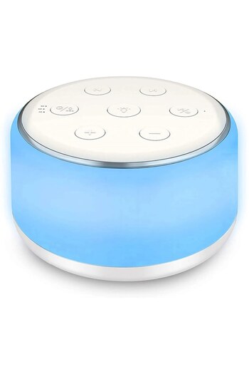 SMART GADGETS C&A Dispozitiv cu zgomot alb pentru somnul bebelușilor și copiilor, terapie portabilă pentru somn cu lumină de noapte, SMARTGADG