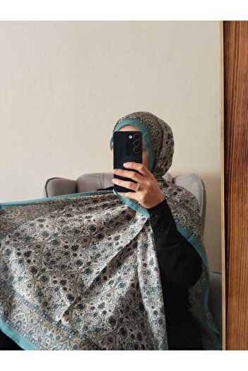HAR-UM Ticaret Ethnic Pattern Retro Shawl