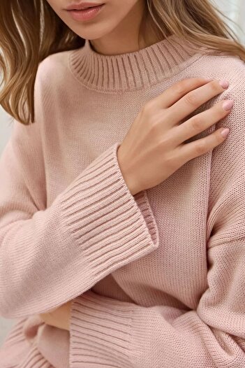 Hiccup Crew Neck Relax Fit Soft Knitwear Sweater