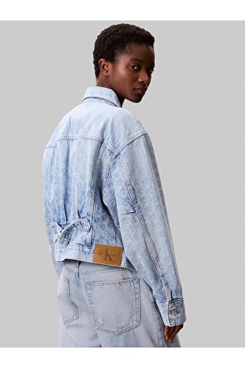 Calvin Klein Cinched Trucker Ck Lt Printed Ao