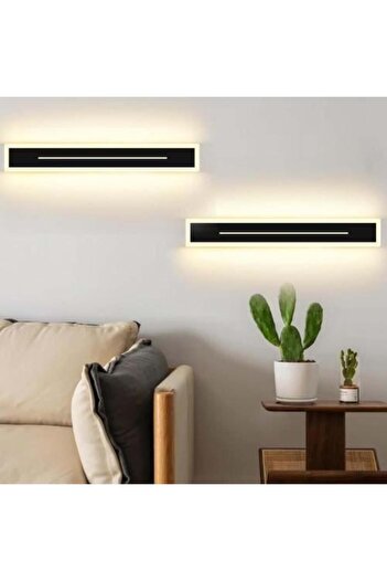 ELECTROPOWER Rectangular Outdoor LED Wall Light (Black)