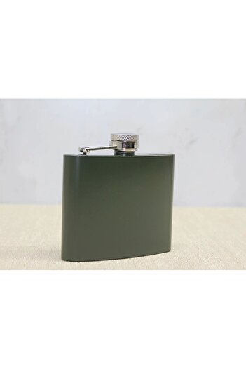 soi home Single Khaki 5 oz Flask Alk3901