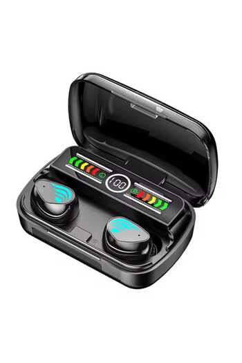 Generic M27 Colorful True Wireless In-Ear Gaming Headphones with HD Digital Display and Bluetooth 5.3