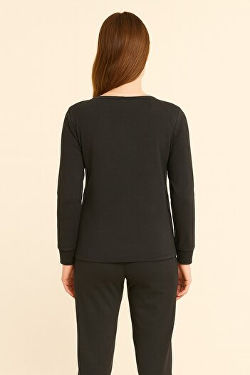 FAMES PİJAMA Winter Interlock Pajama Set
