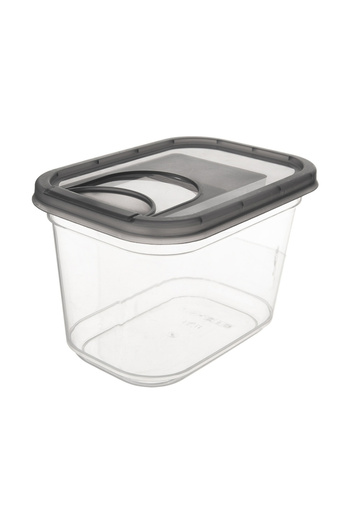 shumee Bulk product container with dispenser, grey, 1.3 l