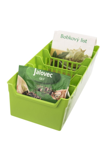 shumee Spice organizer container, green, 30x13x8 cm