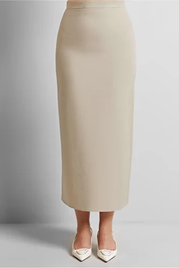 Alvina Straight Cut Long Skirt 60554