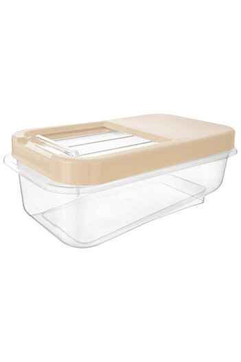 shumee Beige container for capsules, powders and food 5 l