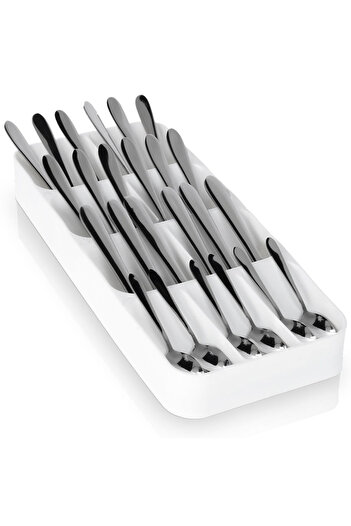 shumee Cutlery drawer insert, white, 39x17 cm