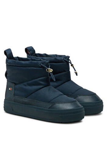 Tommy Hilfiger Cizme de zăpadă pentru femei FW0FW08334 Bleumarin