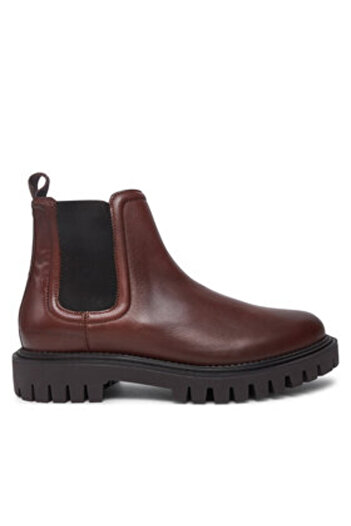 Tommy Hilfiger Men's Chelsea Boots FM0FM05197 Brown