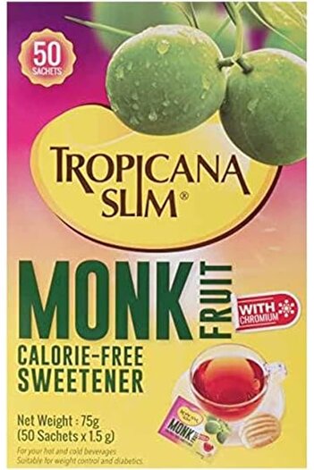 Tropicana Sweetener Monk Fruit, 75G
