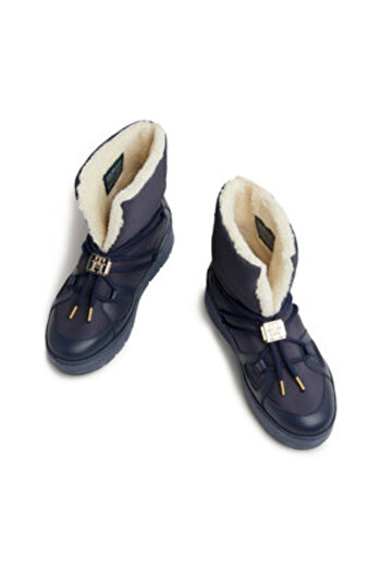 Tommy Hilfiger Cizme de zăpadă pentru femei FW0FW07504 albastre