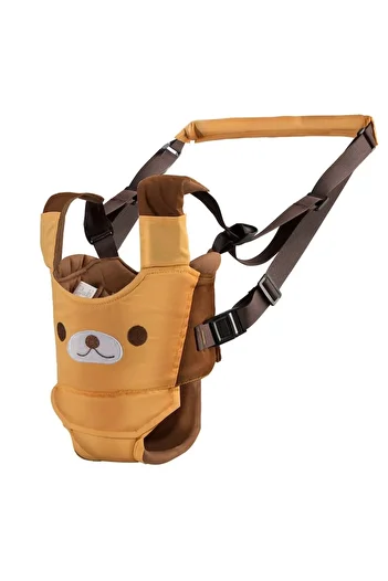Mixbo Ham bebe cu suport chilot detasabil Mixbo, ursulet, poliester, 6-12 luni, 54-70 cm, maro