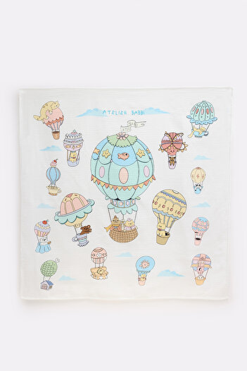 Atelier Babbi Muslin Baby Blanket - Cappadocia 100X100 cm