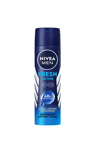 NIVEA Fresh Active Deodorant Spray for Men, 150ml