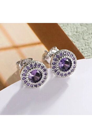 Choice 4 Women's Delicate Acupuncture Points Weight Loss Earrings Cubic Zirconia Slimming Earrings Fashion.