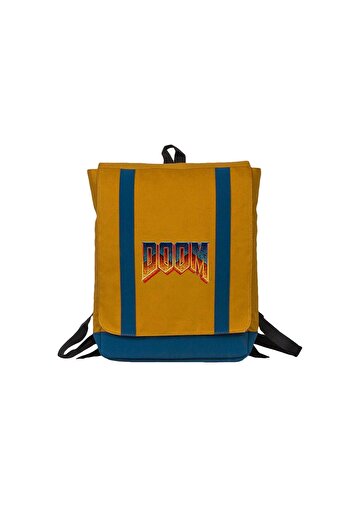 Z zepplin Doom Vintage Yellow Backpack