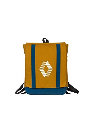 Z zepplin Renault Logo Yellow Backpack