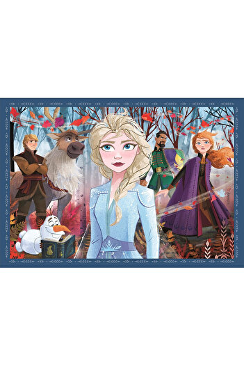 Frozen Disney Regatul de gheață Echoes Puzzle 4-în-1 Clementoni