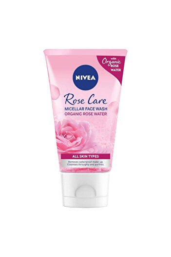 NIVEA MicellAIR Skin Breathe Rose Water Face Wash, 150ml