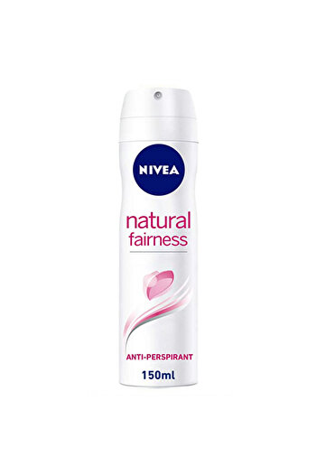 NIVEA Natural Fairness Deodorant Spray for Women, 150ml