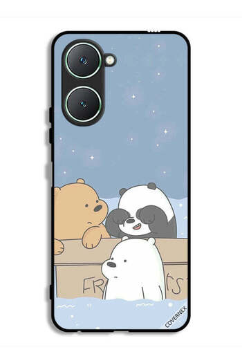 Covernex غطاء حماية Vivo Y18i 4G بتصميم Bear Friends