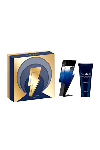 Carolina Herrera Bad Boy Cobalt Eau de Parfum, Men's Gift Set - Eau de Parfum 100 ml + Shower Gel 100 ml