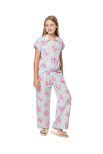 R&B Floral Print Clothing Set