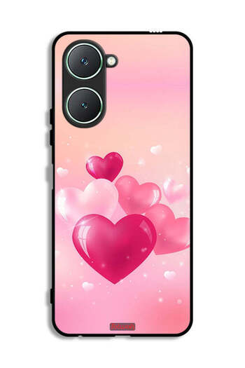 Tolwak Vivo Y18i 4G Protective Case Cover Beautiful Hearts Art
