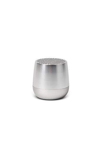 Lexon Boxă Bluetooth MINO+ cu încărcare wireless și USB, boxă portabilă ABS ALU, argintie