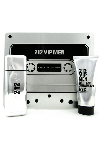 Carolina Herrera 212 VIP Men Eau de Toilette, Men's Gift Set - Eau de Toilette 100 ml + Shower Gel 100 ml