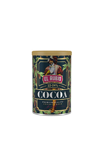 Octal Cacao powder El Rubio 250 gr. – metal box