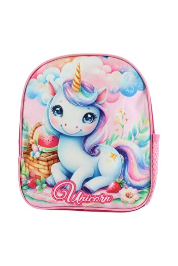 UNICORN Children's backpack, 26x22x10 cm, reinforced and adjustable straps, multicolor,