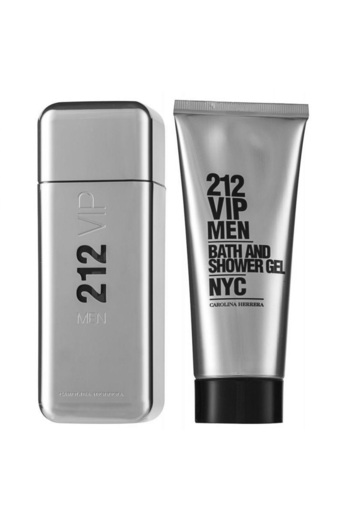 Carolina Herrera 212 VIP Men Eau de Toilette, Men's Gift Set - Eau de Toilette 100 ml + Shower Gel 100 ml