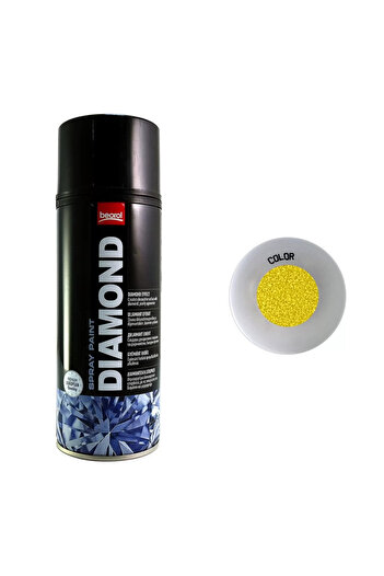 beorol Akrylová metalická barva ve spreji žlutá Giallo Zolfo 400 ml