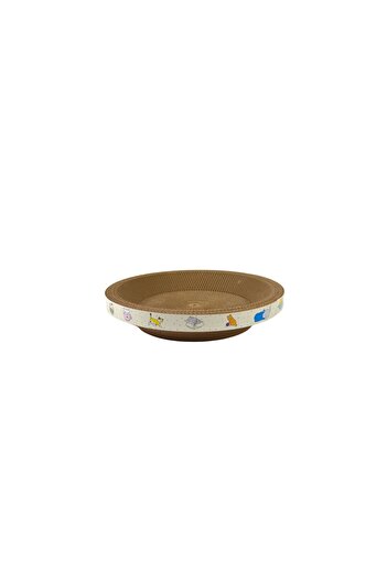 Rotipet Cardboard Cat Scratching Round Kitten Bed 35X8