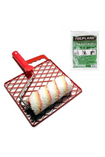 Artool Roller with Grill, 23 cm/47 mm, Multicolor, HOBBY, + Covering Film 20 sqm