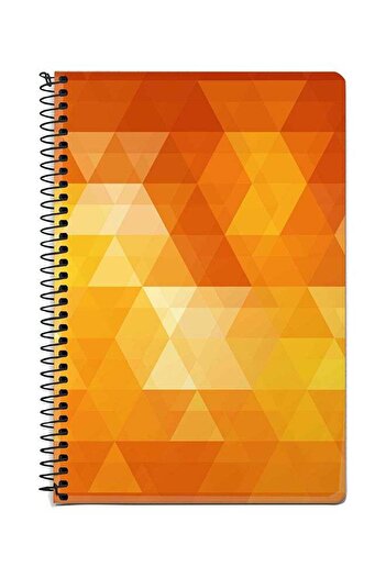 Stylizedd Gold Rush A5 Spiral Notebook Multicolour
